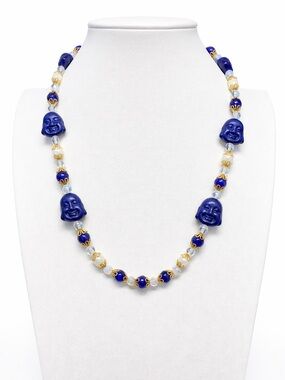 Buddha Gemstone 20 inch necklace Aprilsplace